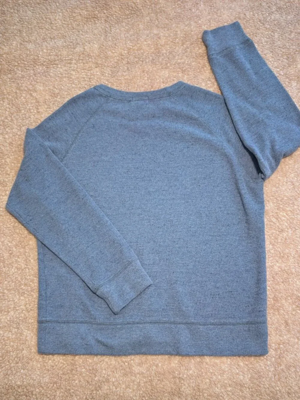 Banana Republic Men's Waffle Knit Sweatshirt, Size M